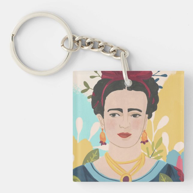 Frida's Garden Collection Key Ring (Front)
