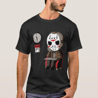 Friday 12th Funny Halloween Horror Movie Humour Me T-Shirt