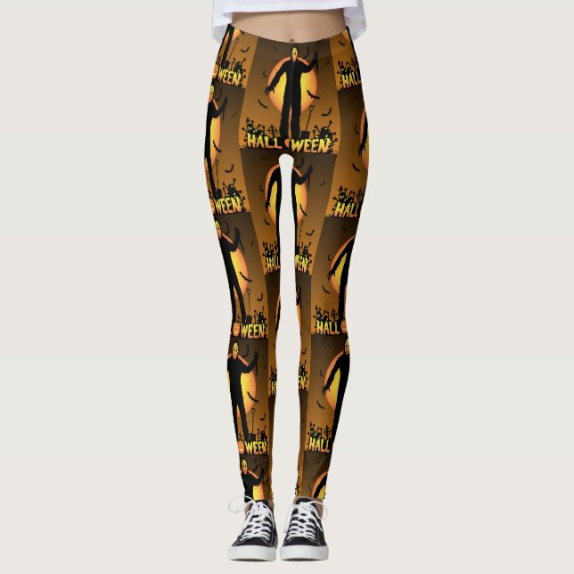 friday 13th zombie leggings (Front)