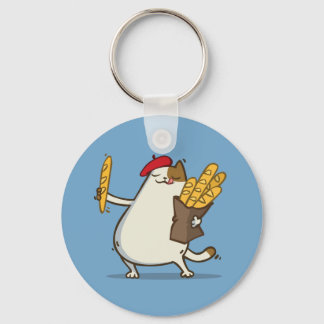 Friday Cat №3 Key Ring