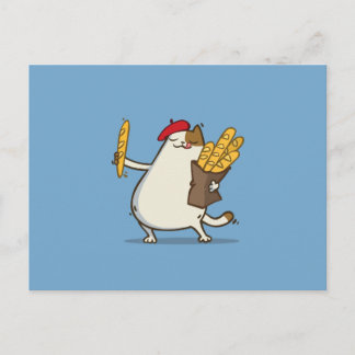 Friday Cat №3 Postcard