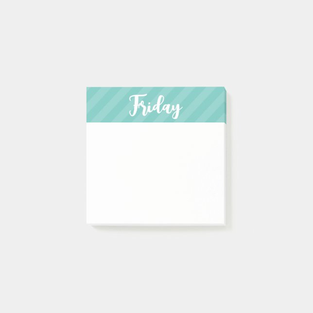 Friday - Days of the Week - Post It Notes (Front)