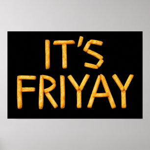 Friday Fries Poster