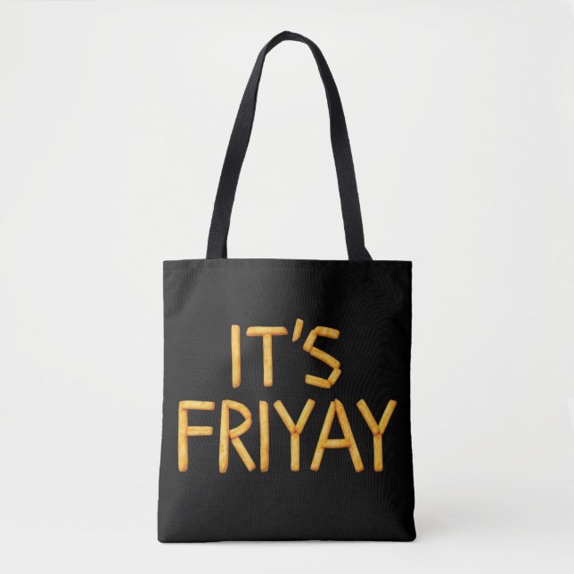 Friday Fries Tote Bag (Front)