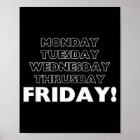 Friday Funny Tee Gift For Friday Waiting Friends A