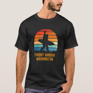 Friday Harbour  Washington Sasquatch Souvenir T-Shirt