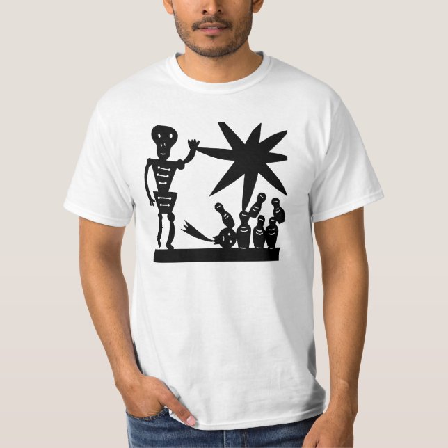 Friday Night Bowling T-Shirt (Front)
