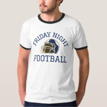 Friday Night Football Helmet Game Day T-Shirt