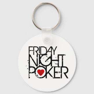 Friday Night Poker Key Ring