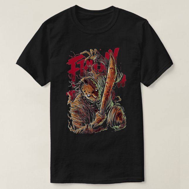 Friday the 13th 10 T-Shirt (Design Front)
