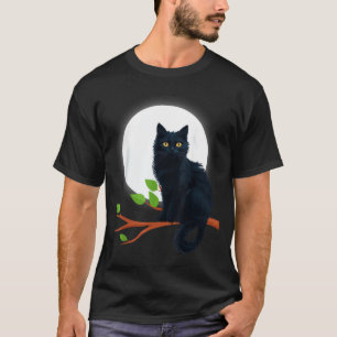 Friday The 13th 2018 Adorable Halloween Black Cat T-Shirt