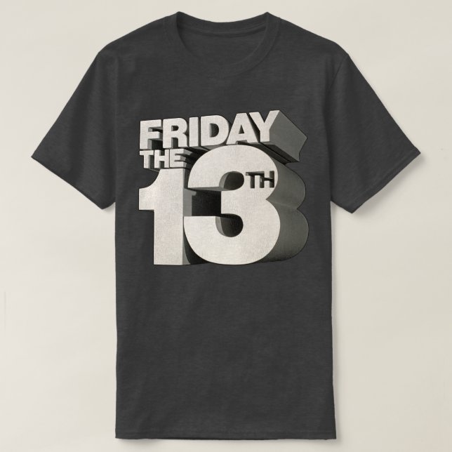 FRIDAY THE 13TH 3D T-Shirt (Design Front)