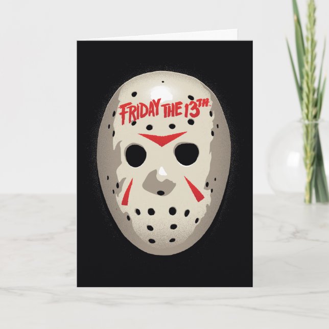 Friday the 13th | Hockey Mask Graphic Card (Front)