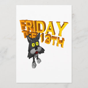 Friday The 13th Invitation