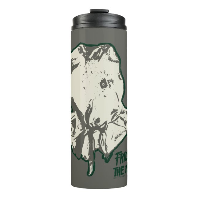 Friday the 13th | Jason Voorhees Burlap Sack Thermal Tumbler (Front)