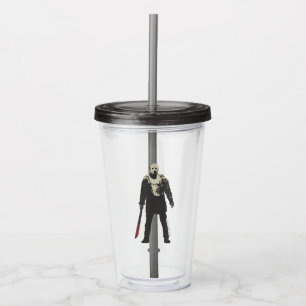 Friday the 13th   Jason Voorhees Character Art Acrylic Tumbler