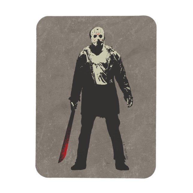 Friday the 13th | Jason Voorhees Character Art Magnet (Vertical)