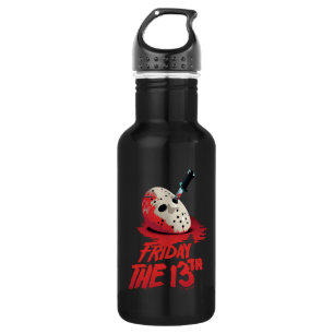 Friday the 13th   Knife Through Hockey Mask 532 Ml Water Bottle