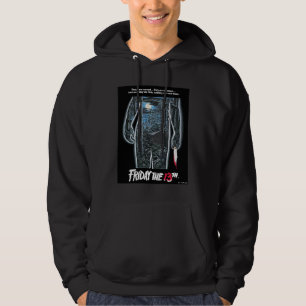 Friday the 13th   Silhouette Camp Theatrical Art Hoodie