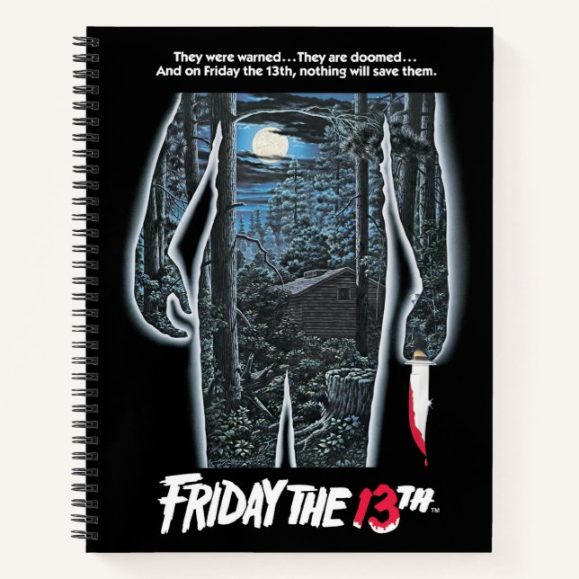 Friday the 13th | Silhouette Camp Theatrical Art Notebook (Front)