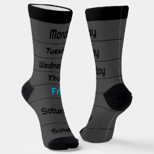 Friday Week Socks