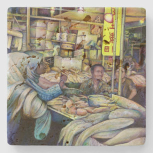Friday's Fine Fresh Fish, Singapore Stone Coaster