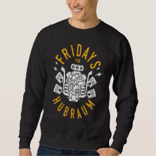 Fridays For Hubraum Car Tuning Climate Change Paro Sweatshirt