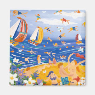 Fridge Art: Beachy Treats Magnet