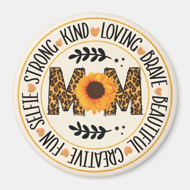 Fridge Decor for Mum Magnet (Front)