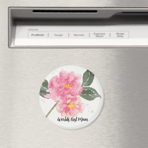 Fridge Magnet Camelia Worlds Best Mom