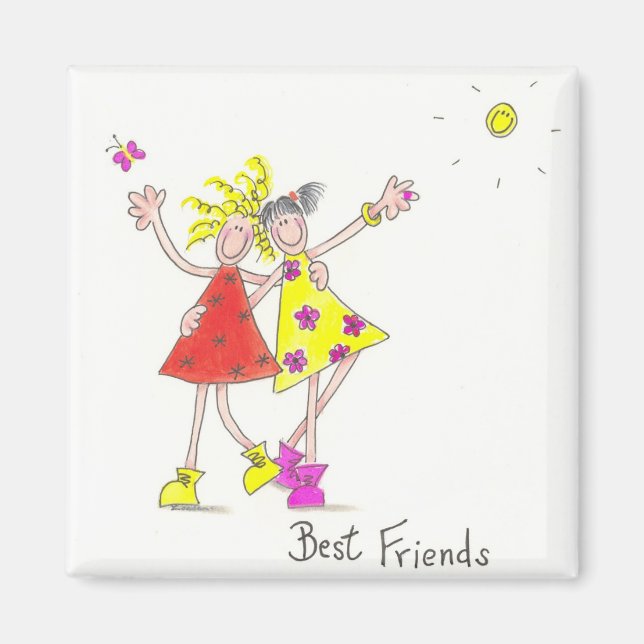 Fridge magnet for your Best Friend (Front)