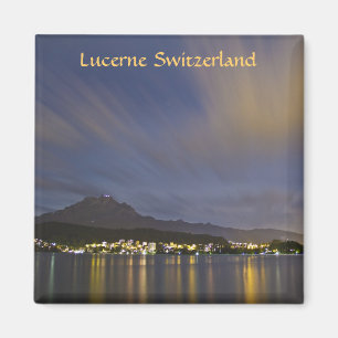 Fridge Magnet Lucerne Switzerland Mount Pilatus
