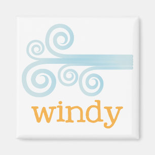 Fridge Weather - WINDY Magnet
