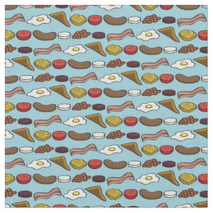 Fried Breakfast Fabric