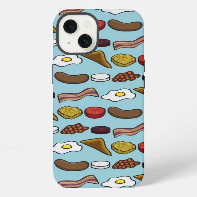 Fried Breakfast iPhone Case (Back)