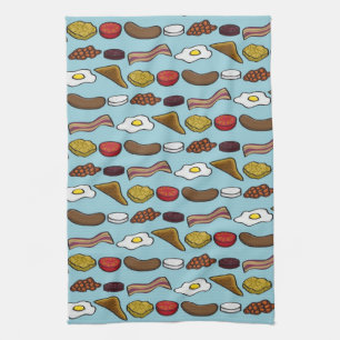 Fried Breakfast Tea Towel
