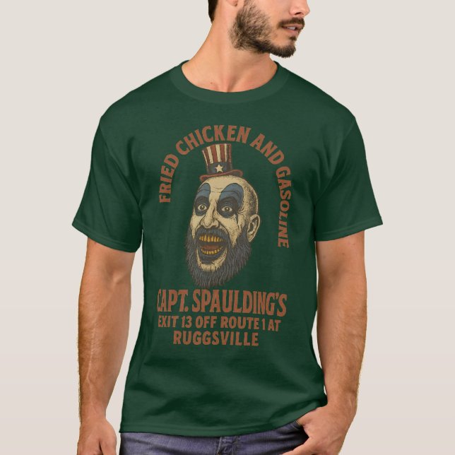 FRIED CHICKEN AND GASOLINE T-Shirt (Front)