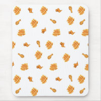 Fried Chicken and Waffles Pattern