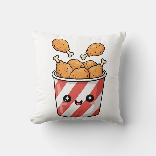 Fried Chicken Bucket Cushion (Front)