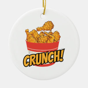 Fried-chicken Ceramic Ornament
