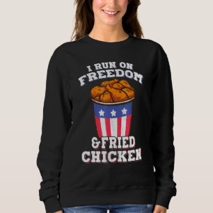 Fried Chicken Chicken Nugget Wings Drumsticks Sweatshirt