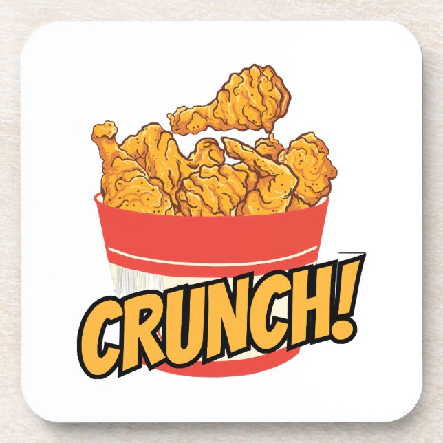 Fried-chicken Coaster (Front)