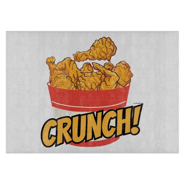 Fried-chicken Cutting Board (Front)