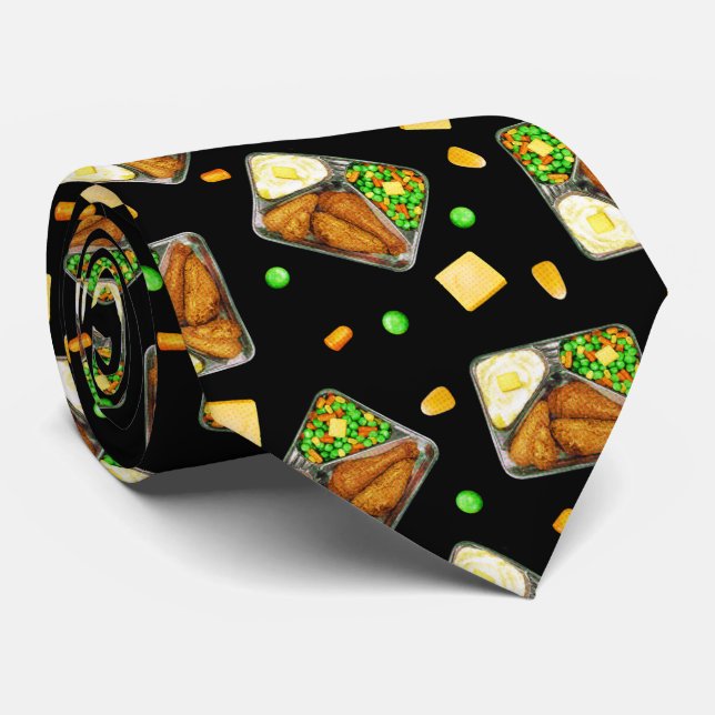 Fried Chicken Dinner - in black Tie (Rolled)