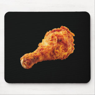 Fried Chicken Drumstick Funny Food Halloween Costu Mouse Pad