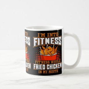 Fried Chicken Food Lover Restaurant Chef Dish Kitc Coffee Mug