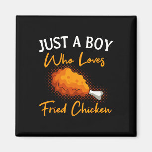 Fried Chicken Food Restaurant Dish Chef Kitchen Co Magnet