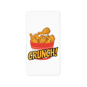 Fried-chicken Label
