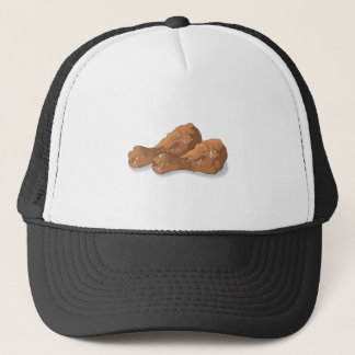 fried chicken legs drumsticks trucker hat