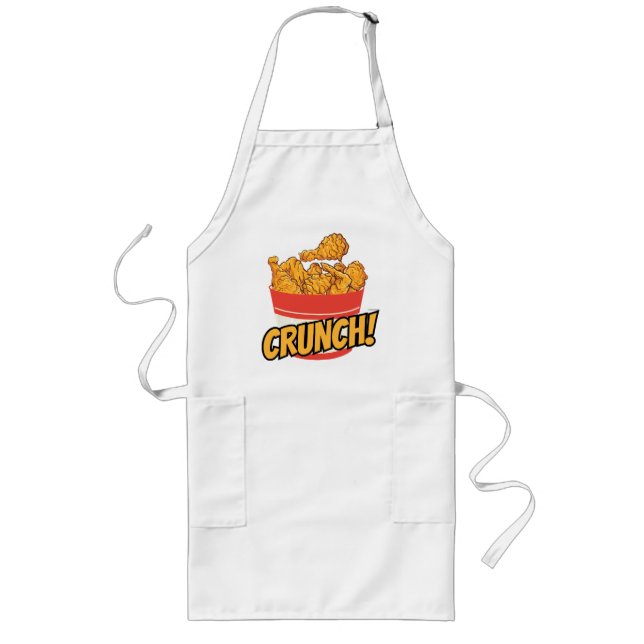 Fried-chicken Long Apron (Front)